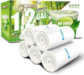 FORID 1.2 Gallon Garbage Bags, 220 Count, Small, Clear –Wastebasket Bin Liners for Bathroom