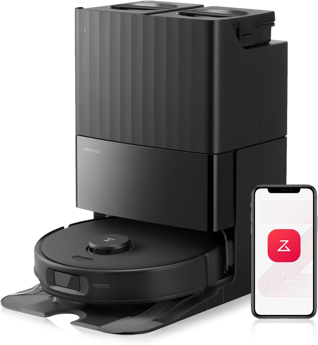 Roborock Qrevo Edge S5A Robot Vacuum and Mop, 18,500Pa, Zero-Tangling, DuoDivide Main Brush