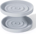 Diatomite Soap Dish, 2 Pack Water Absorbent Stone Soap Dish Holder, Quick Dry Diatomaceous Earth