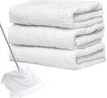 Newwiee 3 Pcs Extra Large Microfiber Cleaning Cloth 30" x 20" Washable Reusable Microfiber Towel