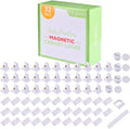 32 Pack Vkania Magnetic Cabinet Locks Baby Proofing - Baby Safety Latches for Drawers and Cabinets