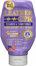 Leather CPR Cleaner & Conditioner 18oz - Cleans, Conditions, Restores & Protects Leather Furniture