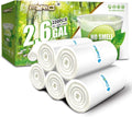 Small Clear Trash Bags – FORID 2.6 Gallon Garbage Bags Wastebasket Bin Liners 220 Count Plastic