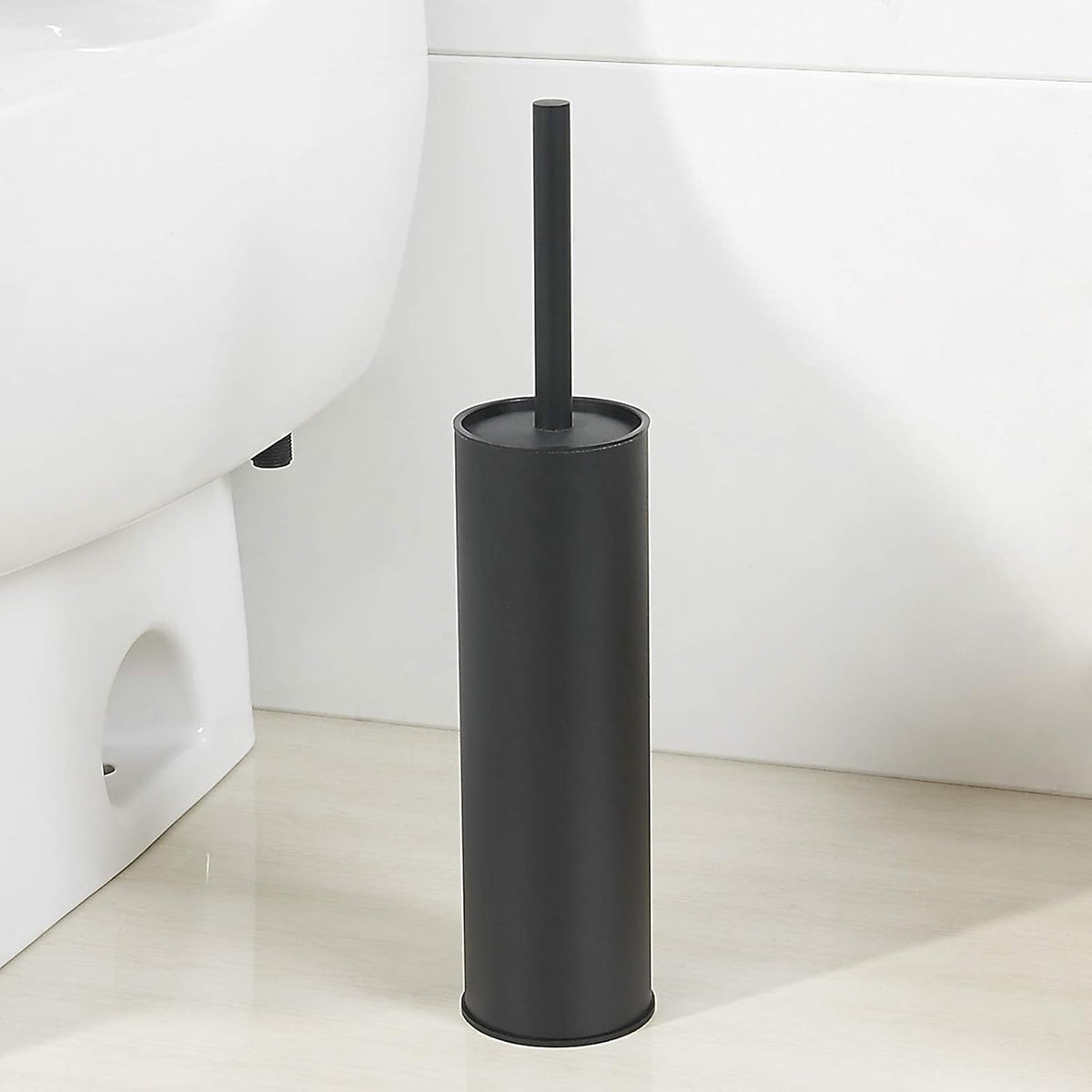 Toilet Brush and Holder,Stainless Steel Toilet Brushes for Bathroom with Holder 2pack