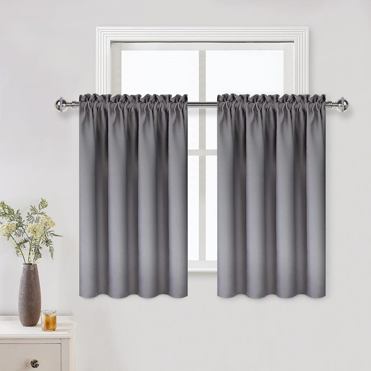 DWCN Blackout Curtains for Living Room Thermal Insulated, Energy Saving & Noise Reducing Bedroom