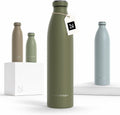 LARS NYSØM Stainless Steel Insulated Water Bottle 12oz 17oz 25oz 34oz 51oz | Insulated Thermo Flask