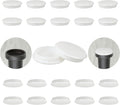 Wrought Iron Patio Furniture Feet Caps - Furnigear 1.33" Round Plastic Outdoor Chair Leg Caps