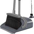 Broom and Dustpan Set, Dust pan with Long Handle, Broom with Dustpan Combo Set, Broom and Dustpan
