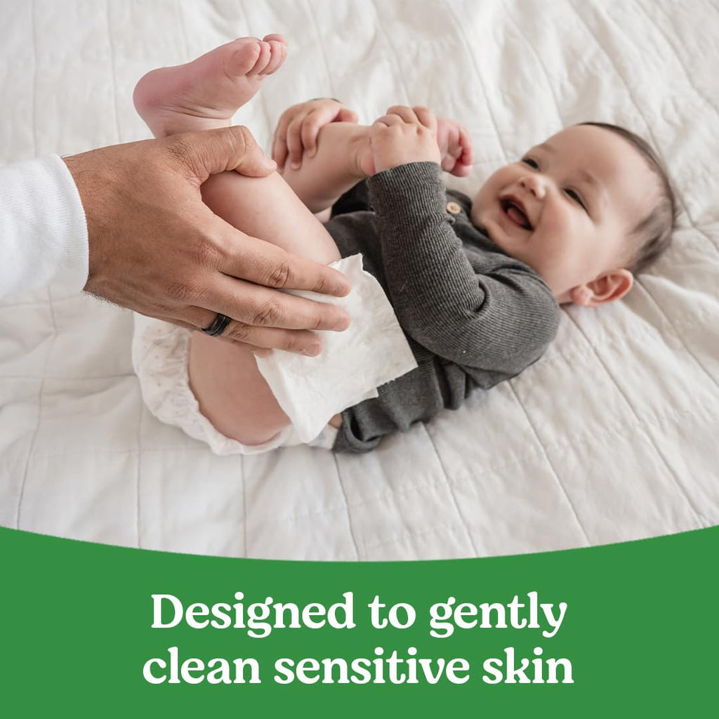 Huggies Natural Care Sensitive Baby Wipes, Unscented, Hypoallergenic, 99% Purified Water, 3 Refill