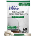 The Clean People Dishwasher Tablets - Cuts Grease & Rinses Sparkling Clean - Residue-Free