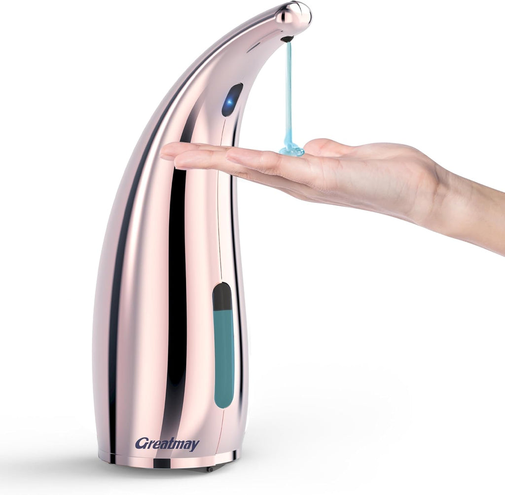 Adjustable Automatic Soap Dispenser Touchless, 4 Adjustable Levels Touchless Sensor Liquid Soap