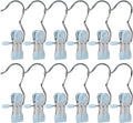 15/30/50Pcs Upgrade Double Head Clamp Dipped Clothespin for Laundry Hooks with Clips, Boot Holder