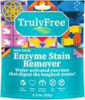 Truly Free Enzyme Laundry Stain Remover - Natural Laundry Detergent Booster for Blood, Grass, Pet
