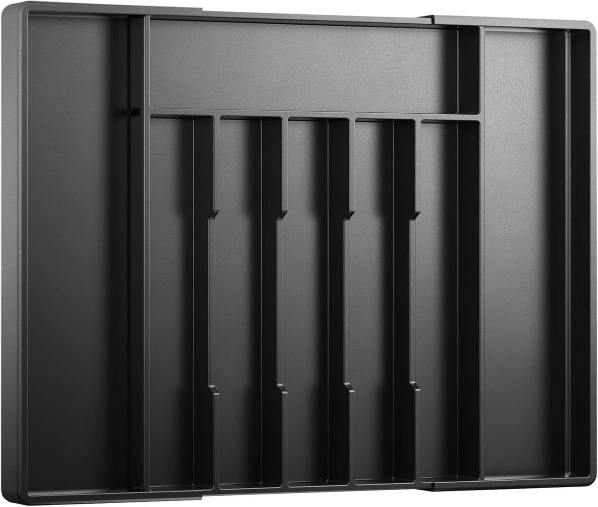 Kitsure Silverware Organizer for Drawers - Expandable Cutlery and Utensil Drawer Organizer with