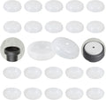 Wrought Iron Patio Furniture Feet Caps - Furnigear 1-1/2" Round Plastic Outdoor Chair Leg Caps