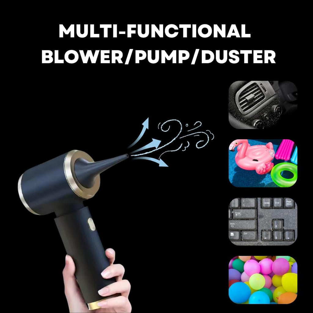 Car Vacuum Handheld 20000 PA 4in1 Cordless Rechargeable Multi-Functional Compact Powerful Suction