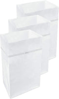 30 Gallon Disposable Pop-Up Trash Cans (3-Pack) with Fitted Bags – Foldable Garbage & Recycling