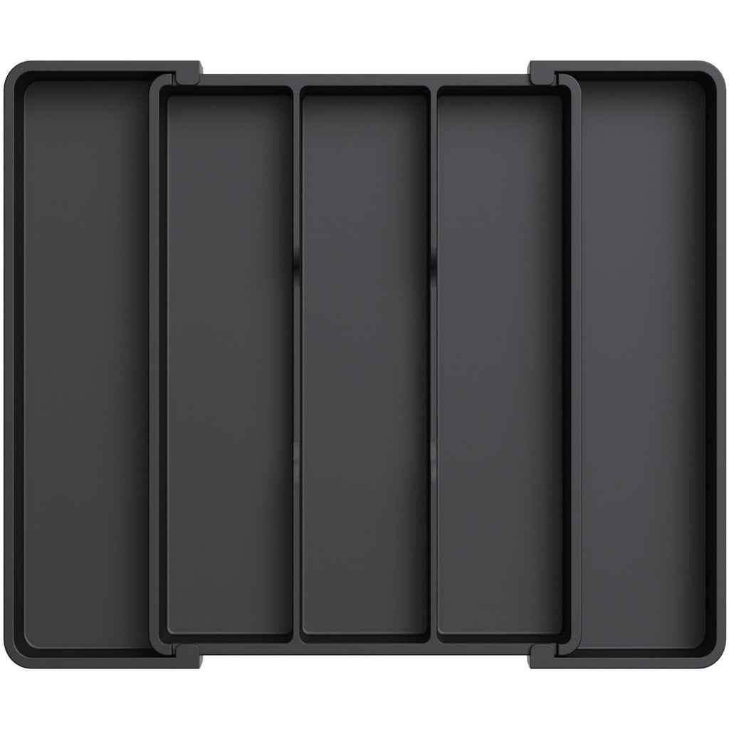 Lifewit Utensil Organizer for Kitchen Drawers, Expandable Cooking Utensil Tray, Adjustable Cutlery