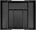 VaeFae Bamboo Drawer Organizer, Expandable Silverware Drawer Organizer, Cutlery Tray with Dividers