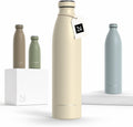LARS NYSØM Stainless Steel Insulated Water Bottle 12oz 17oz 25oz 34oz 51oz | Insulated Thermo Flask
