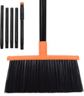 Heavy-Duty Adjustable Angle Broom with 56" Steel Handle - Ideal for Home, Garage, Kitchen