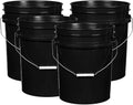 House Naturals 5 Gallon Premium HPDE Plastic Bucket - Made in USA Food Grade Storage Container, BPA