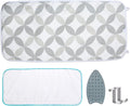 Seiritex Ironing Mat, Portable Ironing Pad 39.4 x 18.9 inch Table Top Iron Board 5 in 1 Travel Iron