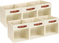 HNZIGE 11 x 11 Storage Cubes Bins for Storage Organizer,Shelf Fabric Storage Bin for Cube