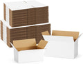Assorted-Sizes-Shipping-Boxes-40-Pack: 9x6x4 & 11x6x6 Small-Shipping-Boxes-Mailers, White
