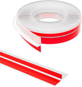 T-Shaped Door Draft Stopper, 1.97 in x 40 Ft Silicone Seal Strip for Windows Gaps, Weather