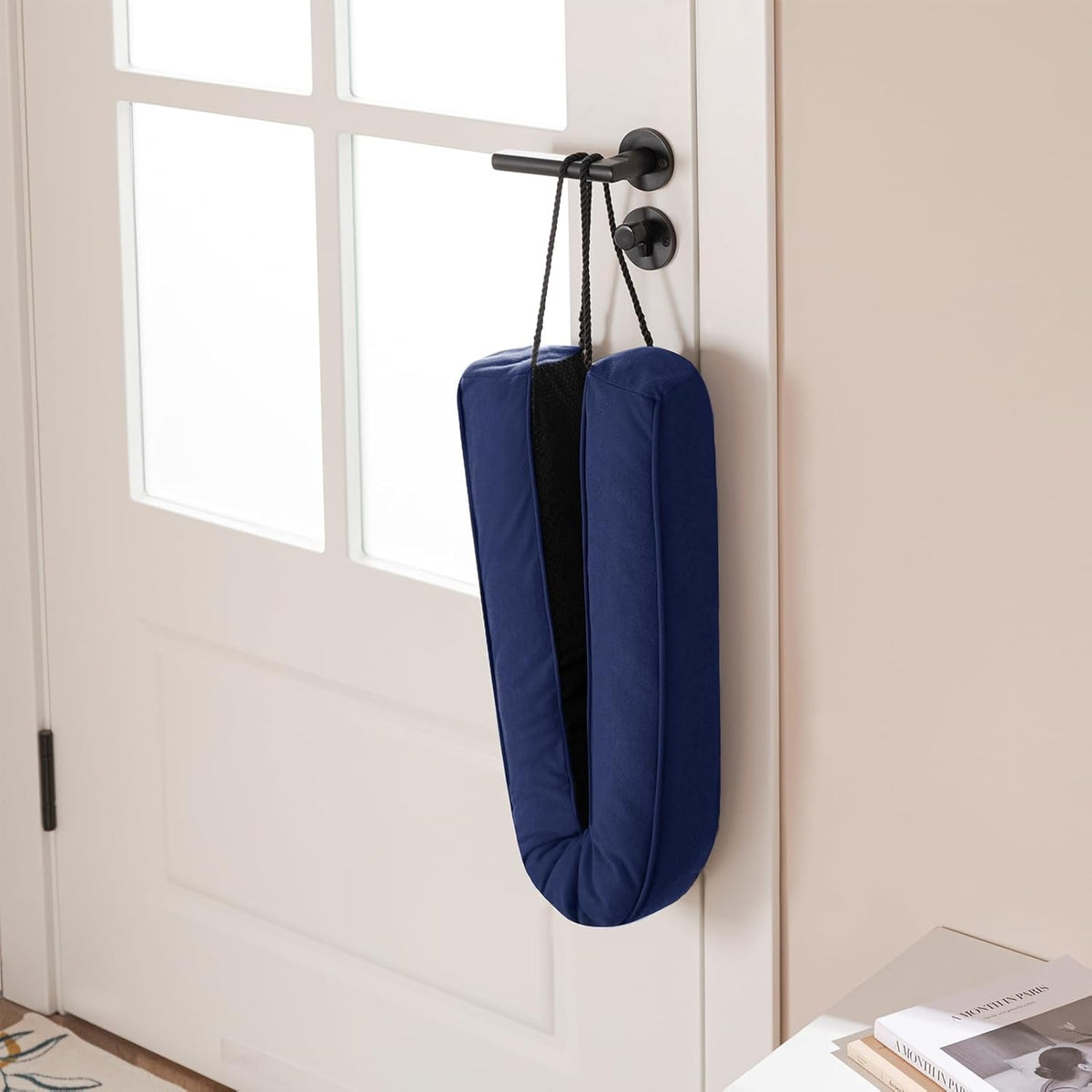 Sunolga 36" Door Draft Stopper Blocks Hot and Cold Air with Removable Washable Cover for Gaps Up to