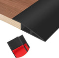 Floor Transition Strip Self Adhesive Vinyl Door Threshold for Doorways Carpet Edging Trim Overlap