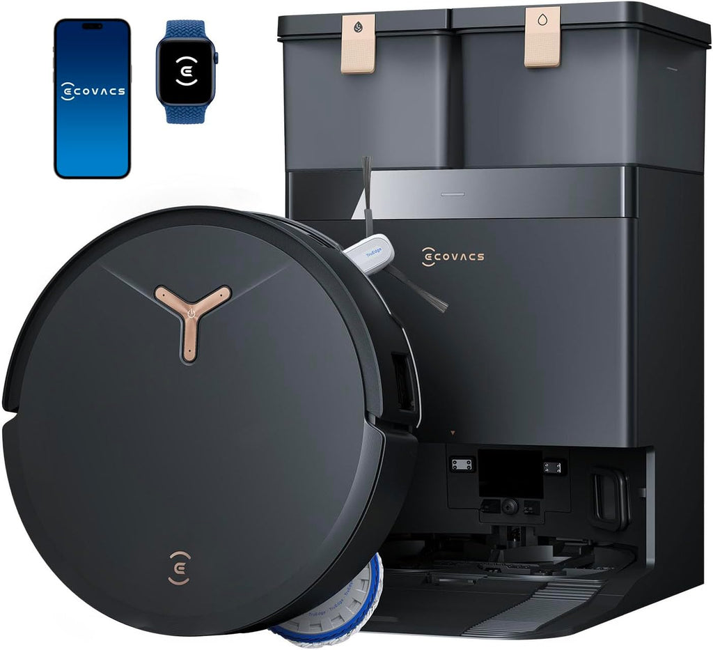 ECOVACS DEEBOT T50 MAX PRO Omni Robot Vacuum and Mop, 18,500Pa Blast Suction, 18mm Auto-Lift