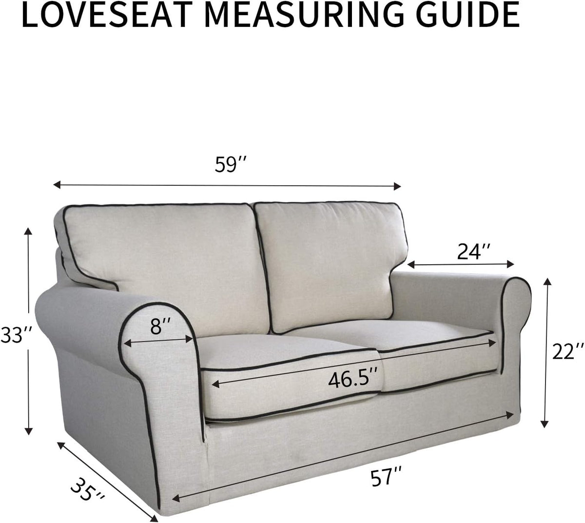 PureFit Reversible Quilted Sofa Cover, Water Resistant Slipcover Furniture Protector, Washable