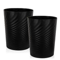 UUJOLY Plastic Small Trash Can Wastebasket, Garbage Container Basket for Bathrooms, Laundry Room