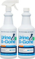 KINZUA ENVIRONMENTAL Urine B-Gone, Professional Enzyme Odor Eliminator & Pet Stain Remover, Human