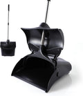 Yocada Commercial Dustpan with Wheels and Windproof Cover Indoor&Outdoor Commercial Dustpan for
