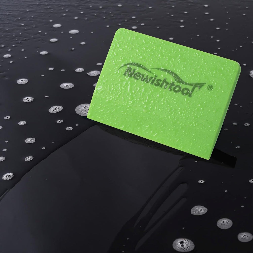 NEWISHTOOL Soft Silicone Squeegee, Small V-Blade Scraper for Window Film Application & Water