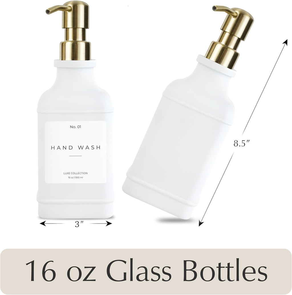 Emerson Essentials Soap Dispenser, Dish Soap Dispenser, Soap Dispenser Bathroom Set, Hand Soap