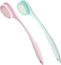 BEDELITE Back Bath Brush Long Handle for Shower of 2 - Soft Shower Brush for Men & Women,Back Brush