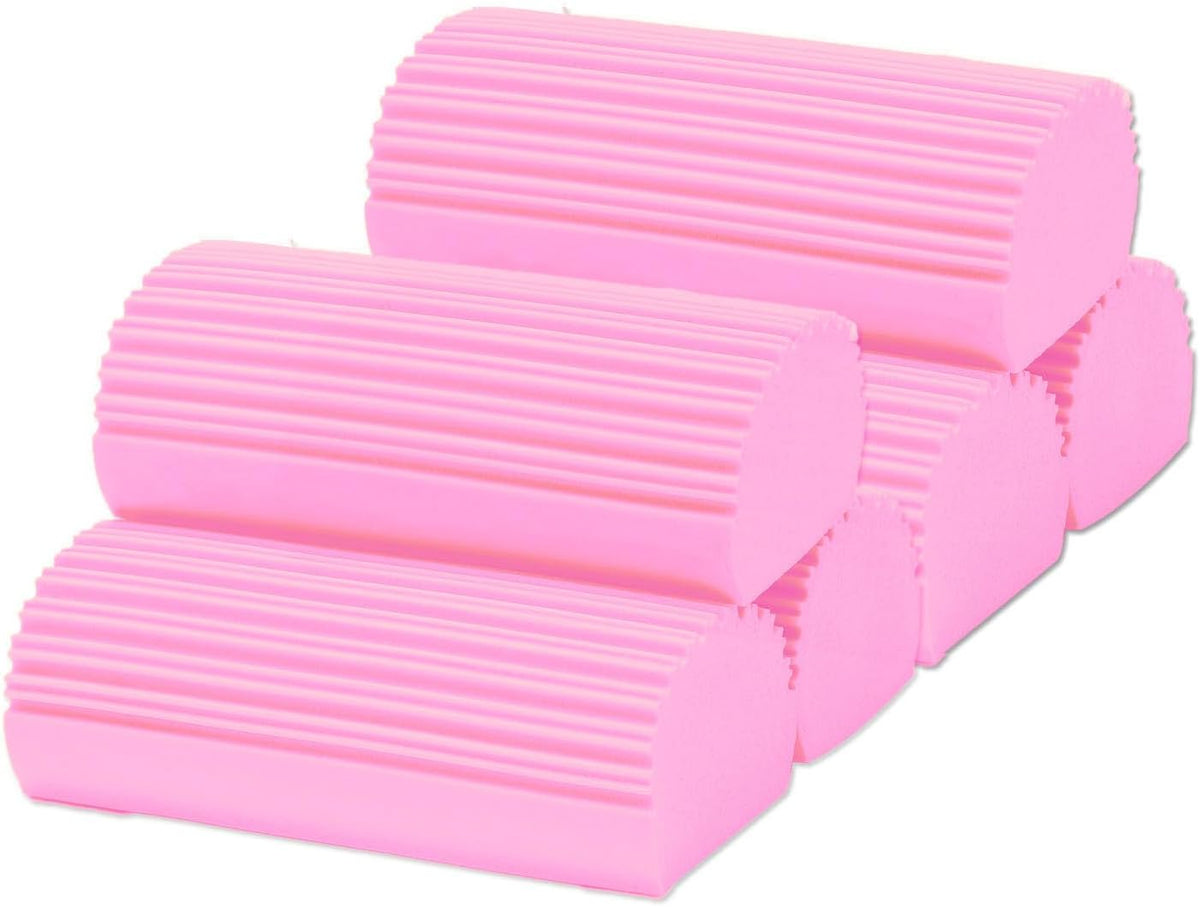 6-Pack Damp Clean Duster Sponge,Magic Sponge Eraser for Housekeeping,Reusable Cleaning Sponge for