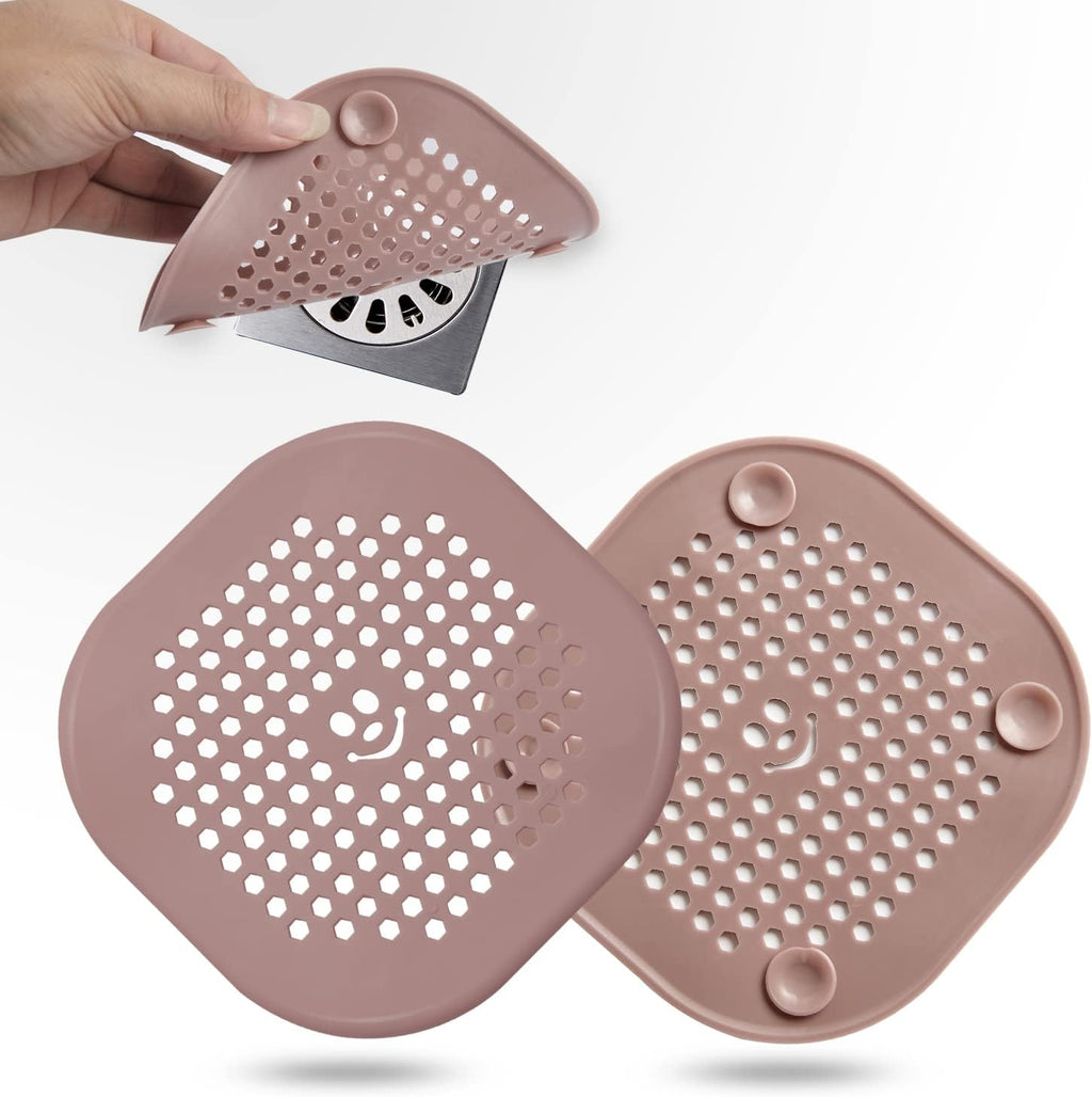 Drain Cover Hair Catcher Drain Plug Hair Stopper Drain Protector for Shower Bathroom Accessories
