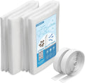 UCINNOVATE 32Ft² MERV 13 AC Vent Filters Kit, 2 Pack 20"x117" Cut to Size Air Filter Material with