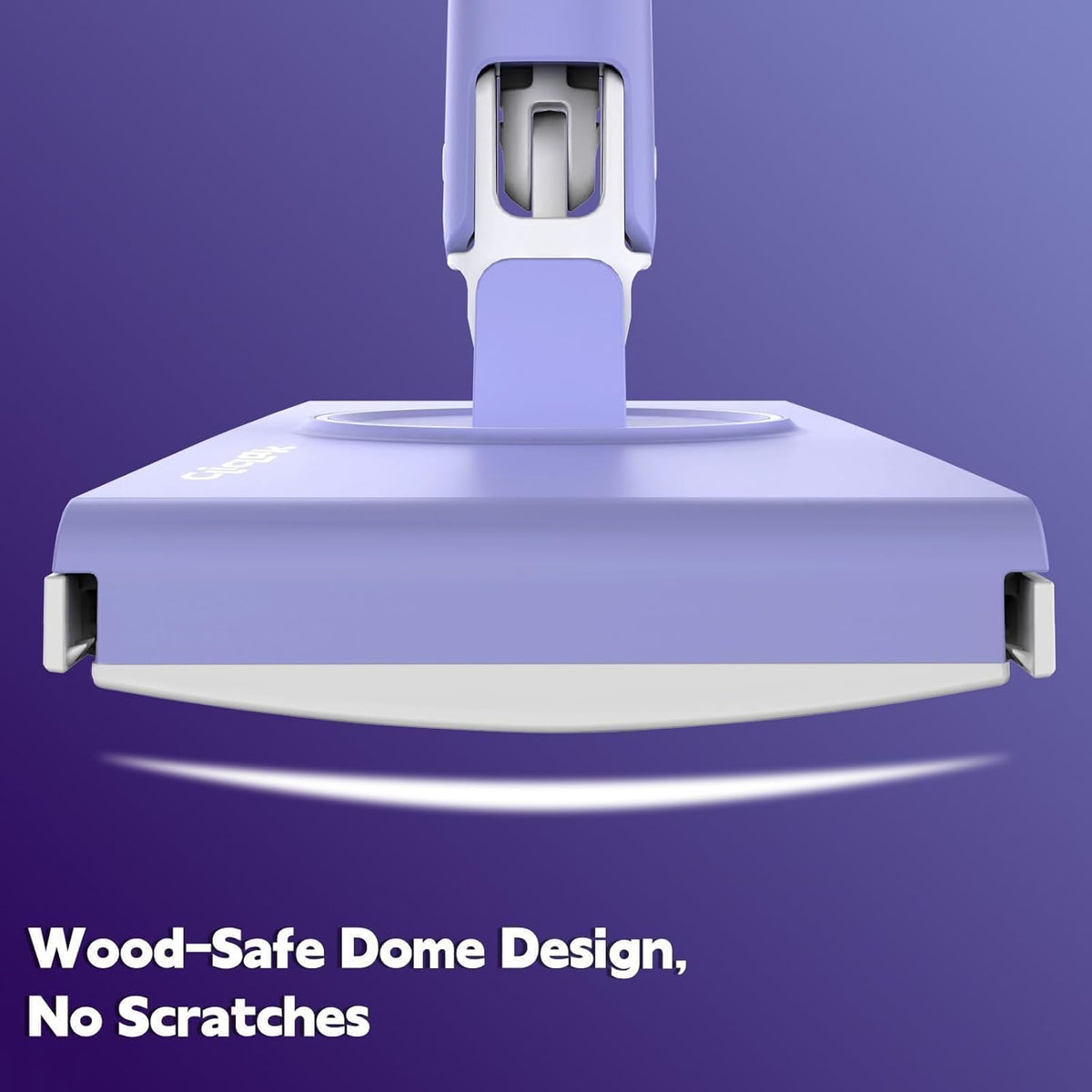 Sweeper Mop, Touch-Free Attach & Remove Cloth Instantly, Compatible with Swiffer Pads, Clamp Clip