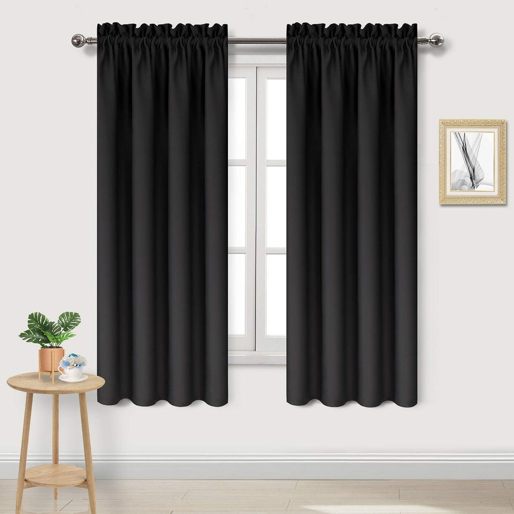 DWCN Blackout Curtains for Bedroom - Thermal Insulated Privacy Energy Saving Rod Pocket Drapes for