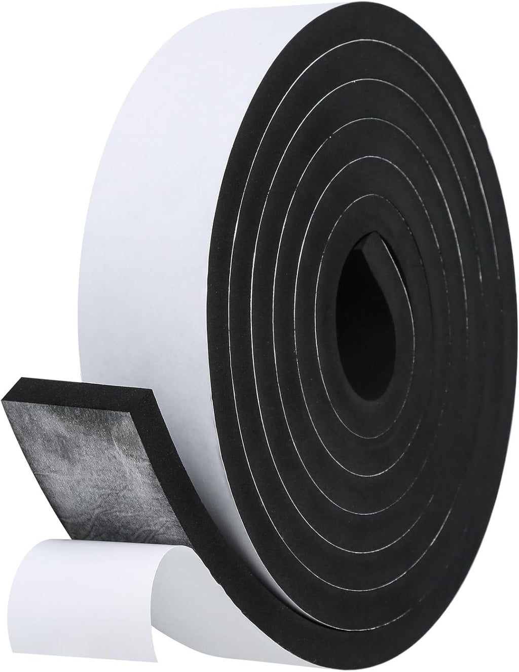 Weather Stripping Door Seal Strip- 2 Inch X 1/2 Inch X 10Feet, Strong Adhesive, Lightproof