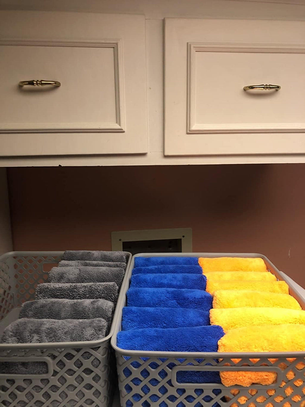Plush Edgeless Microfiber Towel for Car, Soft Drying Wash Detailing Buffing Polishing Towel, 530
