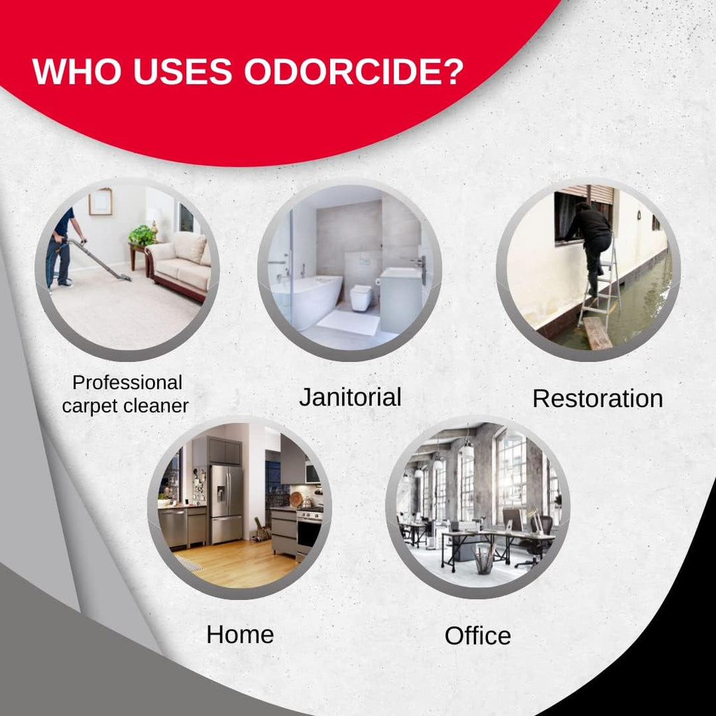 Odorcide Odor Eliminator Concentrate: Odor Eliminator for Strong Odor on Carpets, Hardwood & More