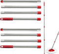 Spin Mop Replacement Handle, 4-Section 30-to-58 inch Mop Replacement Stick Compatible with Ocedar