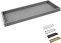 Countertop and Vanity Tray - 11.7" Silicone Bathroom Tray Countertop, Dish Soap Trays for Kitchen